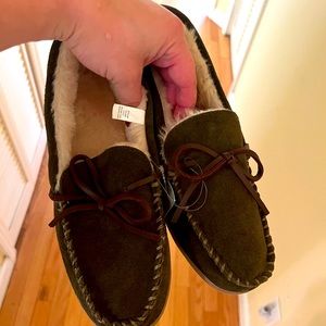 MENS J CREW MOCCASINS SIZE 8
